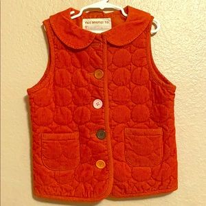 Sleeveless kids jacket